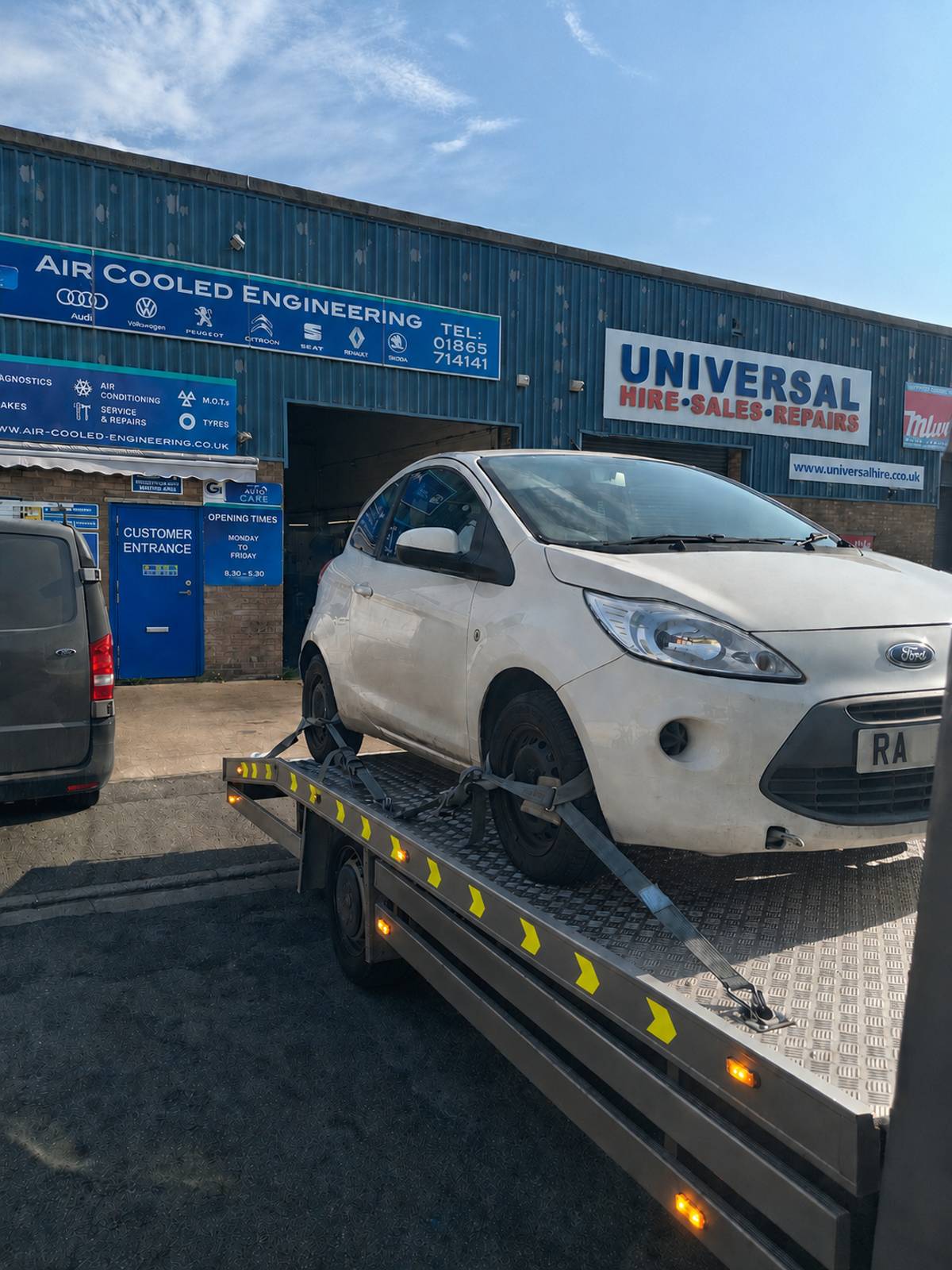 Towing Service Oxfordshire recent Crossforce job 3