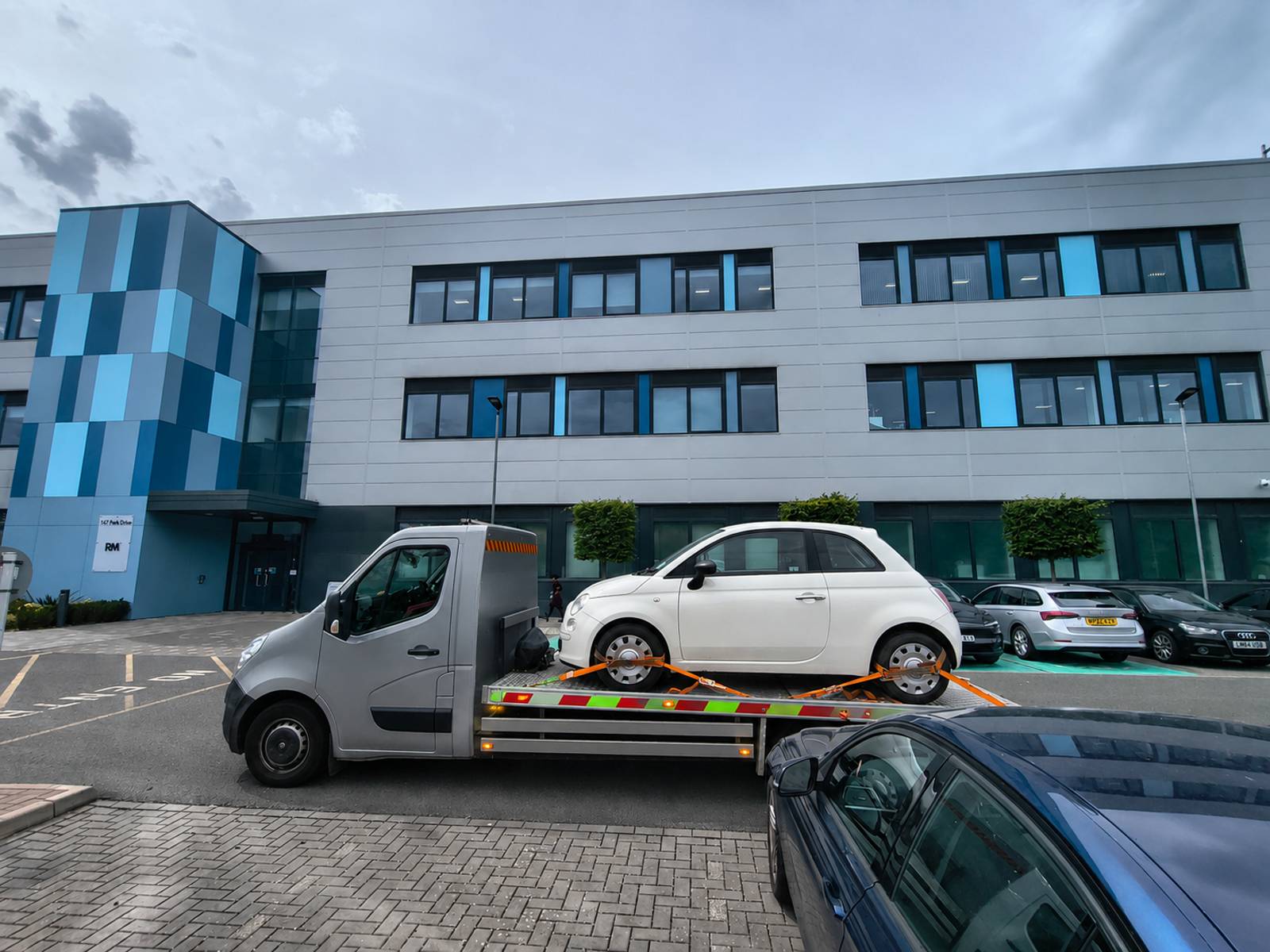 Car Transporter Oxfordshire recent Crossforce job 3